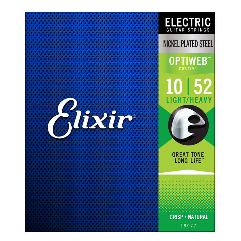 Elixir Optiweb Light/Heavy 10-52 electric strings