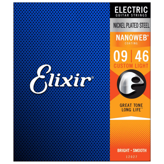 Elixir Nanoweb Custom Light 9-46 electric strings