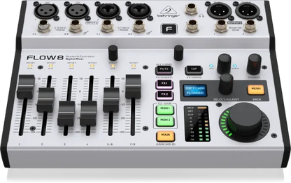 Behringer FLOW 8 8-input Digital Mixer with Bluetooth