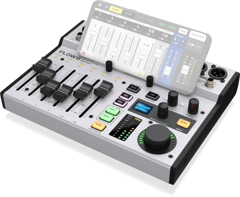 Behringer FLOW 8 8-input Digital Mixer with Bluetooth
