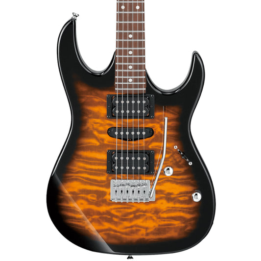 RENTAL - Ibanez Gio GRX70QA Electric Guitar – Sunburst