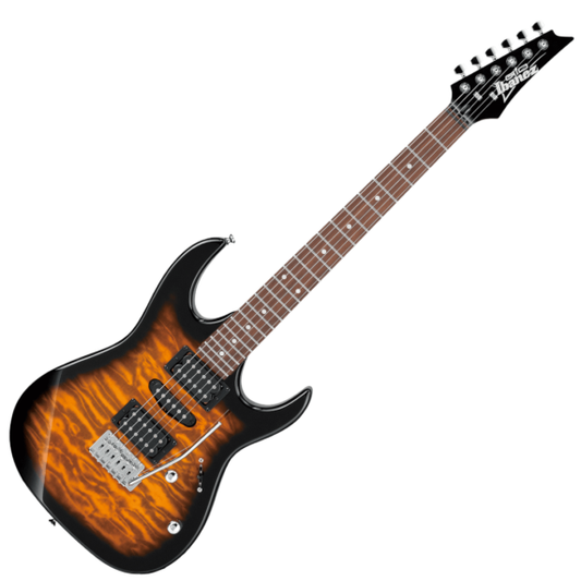 RENTAL - Ibanez Gio GRX70QA Electric Guitar – Sunburst