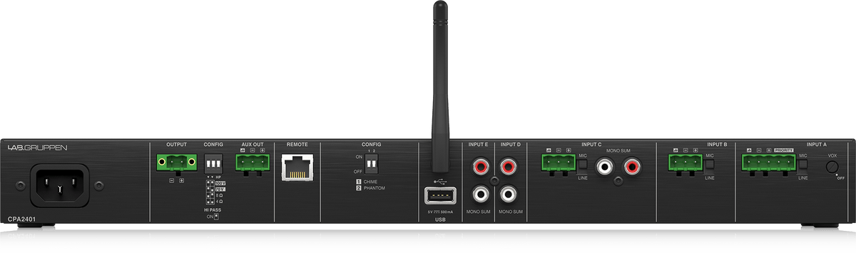 Lab Gruppen CPA-2401 240W Mixer Amplifier