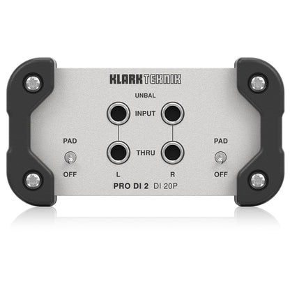 Klark Teknik DI-20P Passive Stereo DI Box