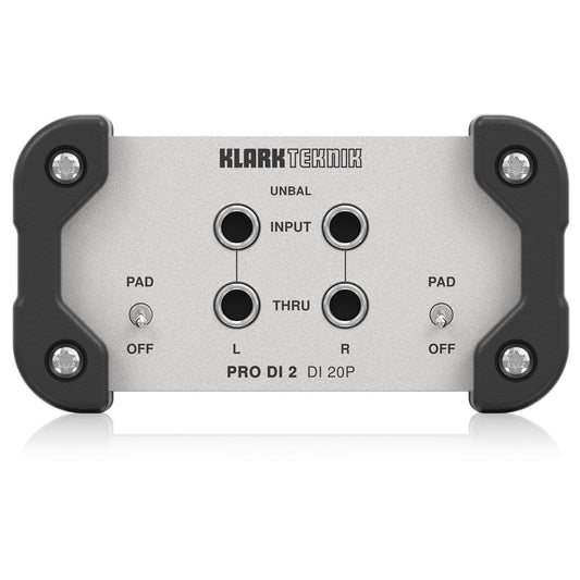Klark Teknik DI-20P Passive Stereo DI Box