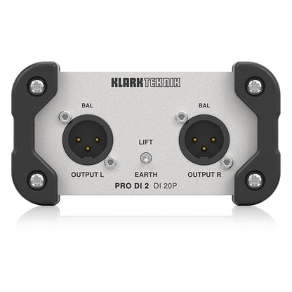 Klark Teknik DI-20P Passive Stereo DI Box