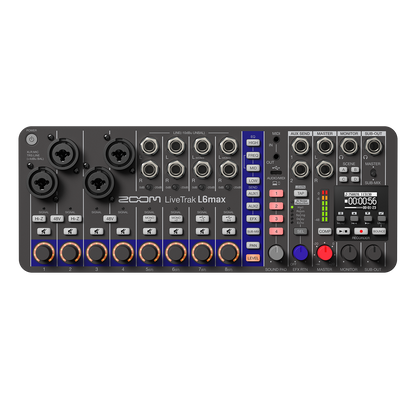 Zoom LiveTrak L6max Digital Mixer and Recorder