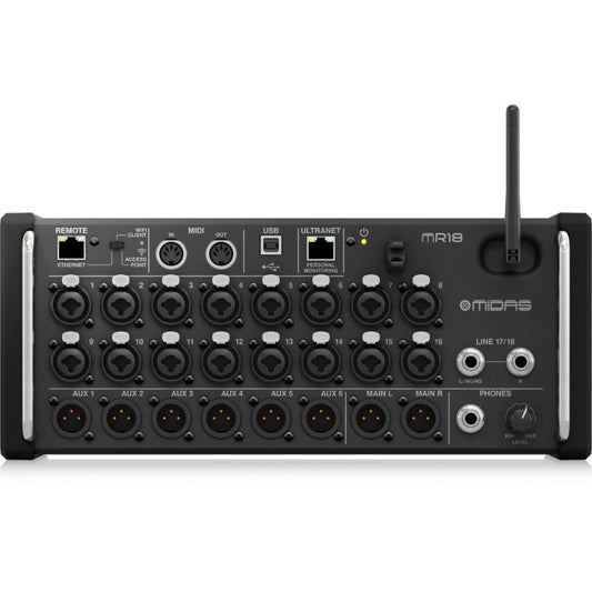Midas MR-18 18-Input Digital Mixer