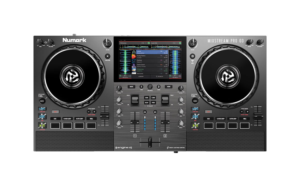 Numark Mixstream Pro Go Battery-Powered DJ Controller
