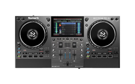 Numark Mixstream Pro Go Battery-Powered DJ Controller
