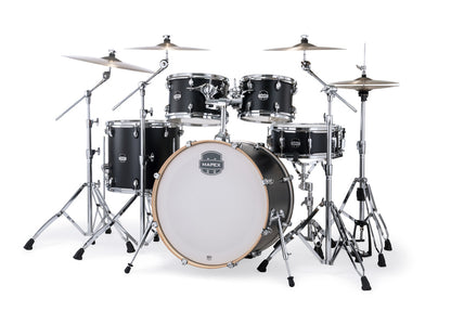 Mapex Mars Maple 5-Piece Shell Pack - Matte Black
