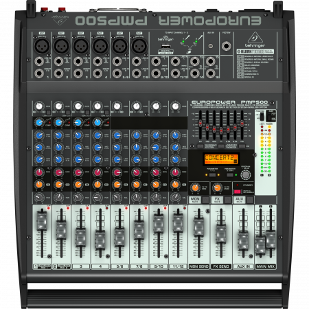 Behringer Europower PMP500 12-channel 500W Powered Mixer