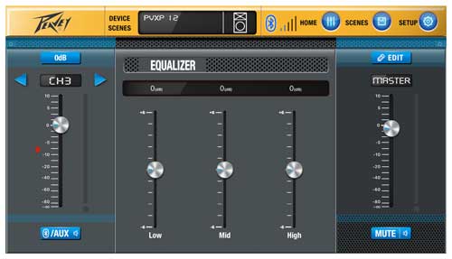 Peavey PVX™p 15 Bluetooth 15″ Two-Way Powered PA Speaker with Bluetooth Control