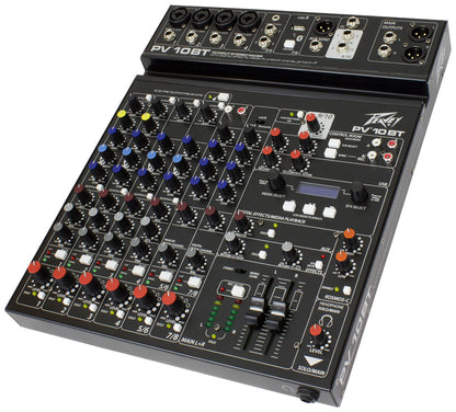 Peavey PV® 10 BT 10 Channel Compact Mixer with Bluetooth