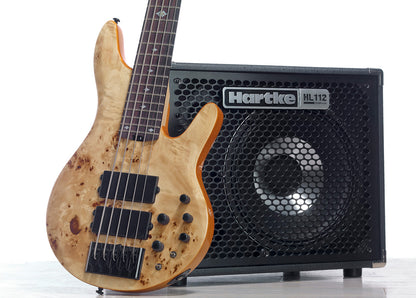 Michael Kelly Pinnacle 5 - 5 String Bass Guitar In Natural Burl