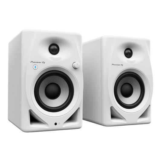 Pioneer DJ DM-40D-BT-W 4” White Desktop Monitors-Bluetooth(Pair)