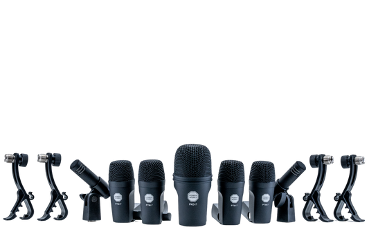 PowerWorks PDMK-7 7 Piece Drum Microphone Kit