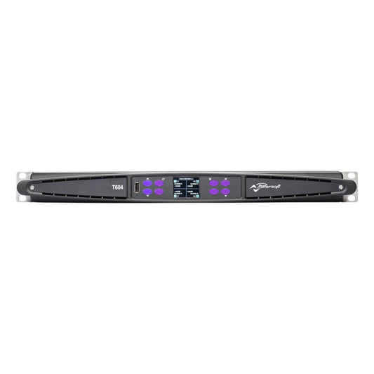Powersoft T604 6000W 4-channel Power Amplifier