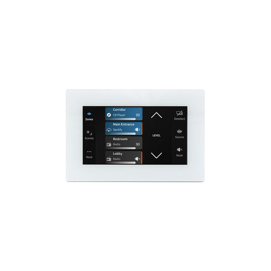 Powersoft WM TOUCH 4.3″ White Wall-mounted Touch Screen