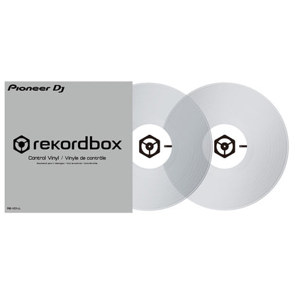 Pioneer DJ RB-VD1-CL Clear Control Vinyl (Pair)