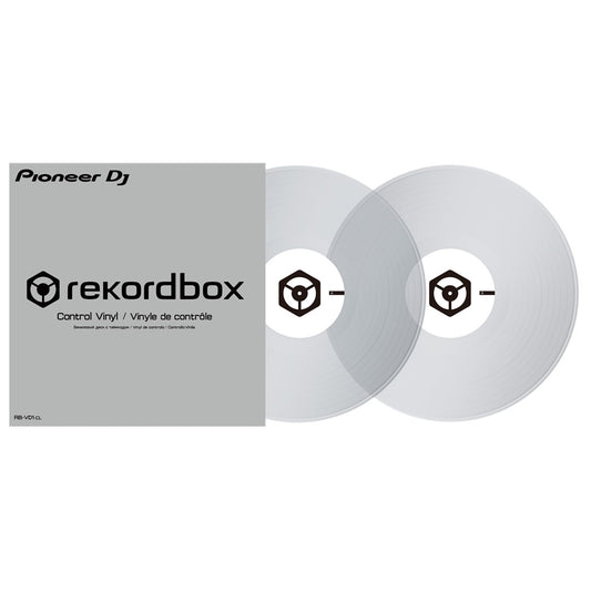 Pioneer DJ RB-VD1-CL Clear Control Vinyl (Pair)