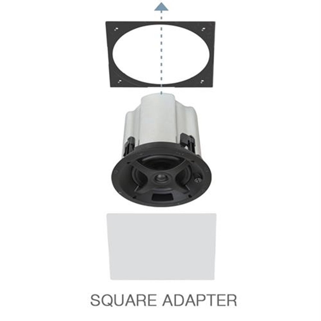 Sonance SQ ADAPT PS-C43-BK Black Square Adapter(Pair)