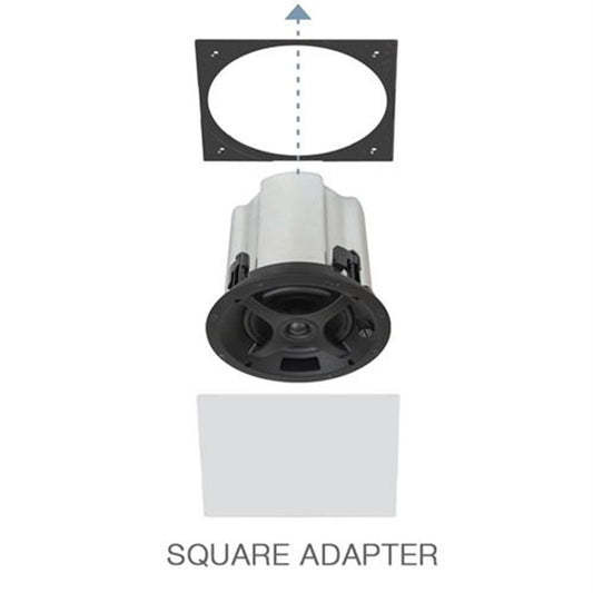 Sonance SQ ADAPT PS-C63-WH White Square Adapter(Pair)