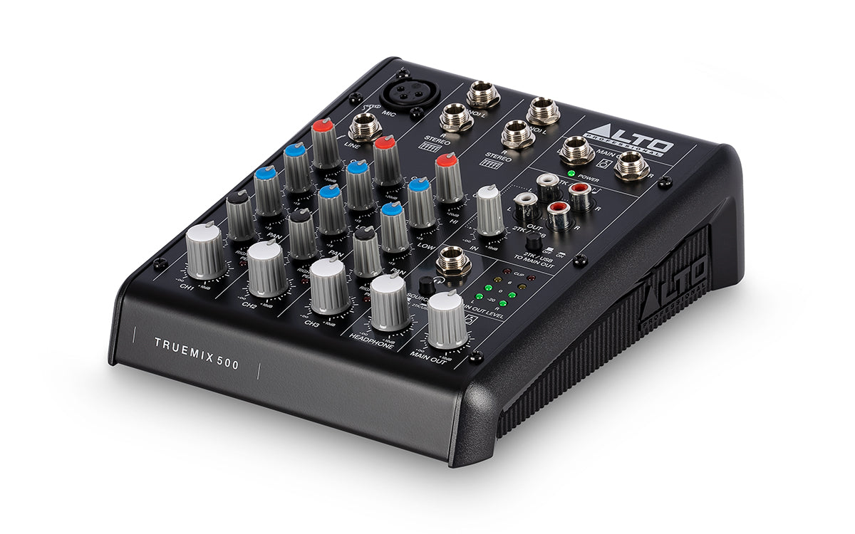 Alto Professional TrueMix 500 5-Channel Mixer with USB