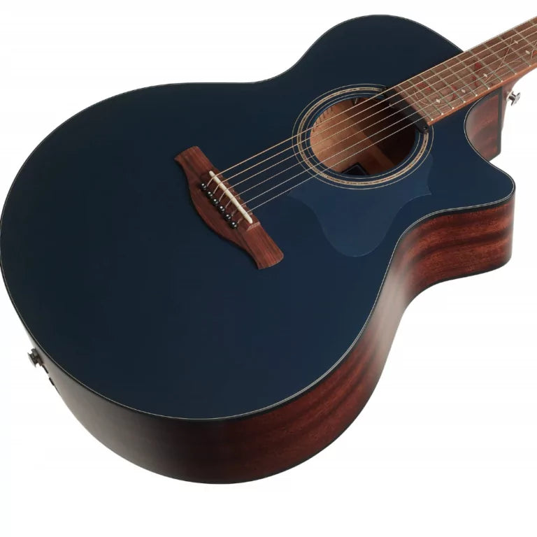 Ibanez AE275-DBF Acoustic Guitar w/ EQ : Dark Tide Blue Fade