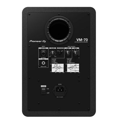Pioneer DJ VM-70 6.5″ Active Monitor Speaker in Black