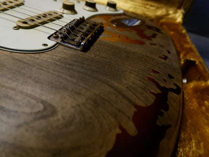 2010 Fender Custom Shop Rory Gallagher Stratocaster — 3-Tone Sunburst Relic