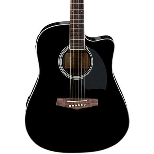 Ibanez PF15ECE PF Performance Acoustic-Electric Guitar – Black