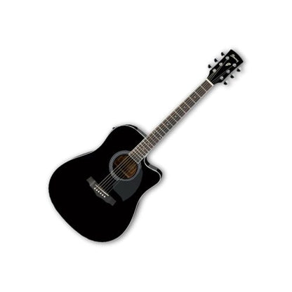Ibanez PF15ECE PF Performance Acoustic-Electric Guitar – Black