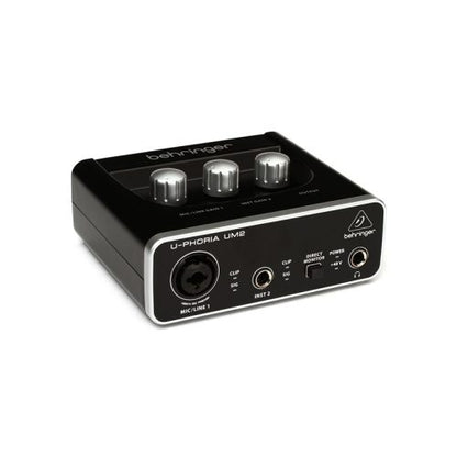Behringer U-PHORIA UM2 Audiophile 2×2 USB Audio Interface