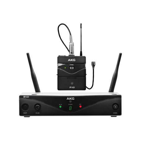 AKG WMS420 P - Wireless Presenter Microphone System | Professional Studio & Live Microphone