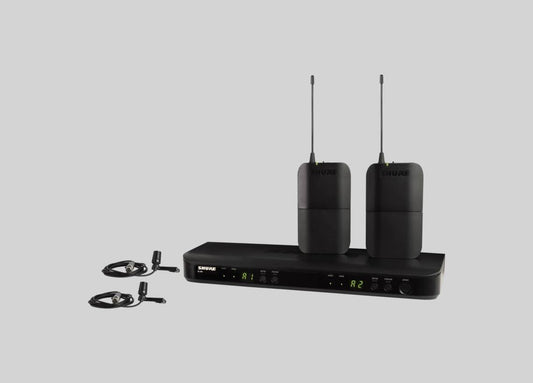 Shure BLX188 Dual Lavalier Wireless System with CVL