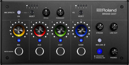 Roland BRIDGE CAST Dual-Bus Streaming Mixer - Black