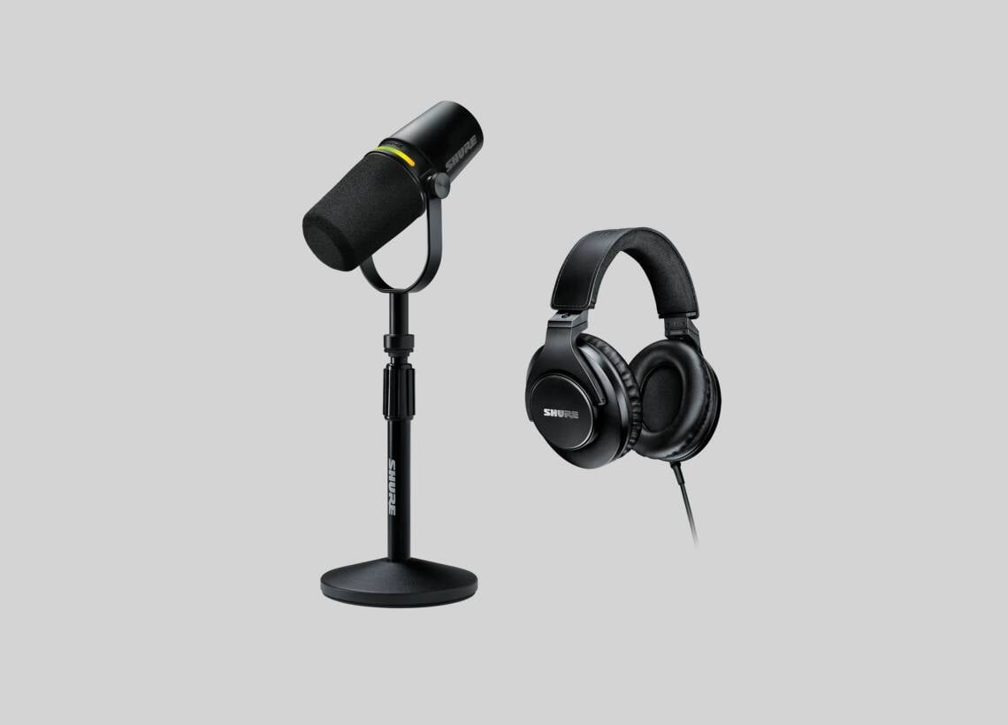 Shure MV7+ Podcast Kit