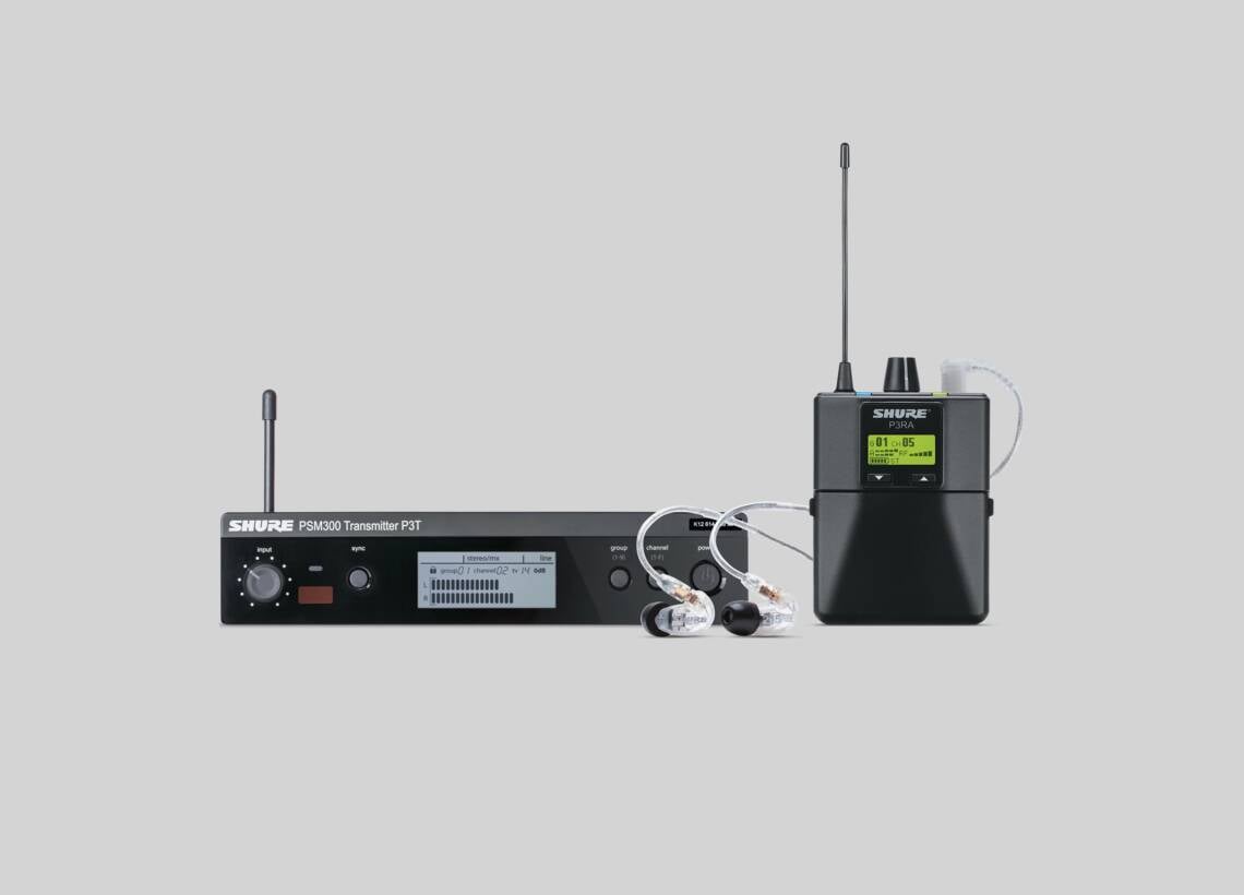 Shure PSM300 Pro In-Ear Monitor System with SE215