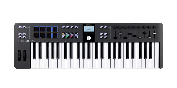 Arturia KeyLab Essential 49 MK3 MIDI Controller - Black