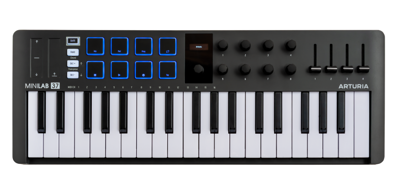 Arturia MiniLab 37 MIDI Controller - Black