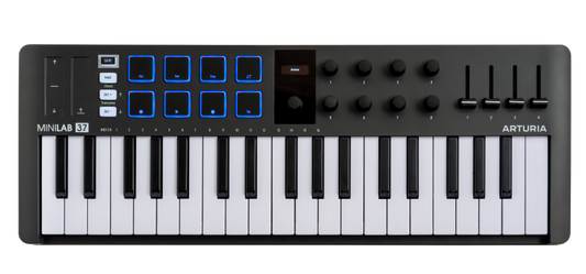 Arturia MiniLab 37 MIDI Controller - Black