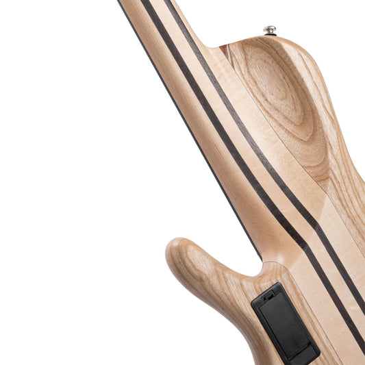 Cort A5 Beyond 5-String Bass - Open Pore Bubinga Natural with Case