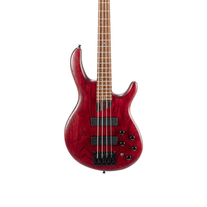 Cort B4 Element Bass - Open Pore Burgundy Red