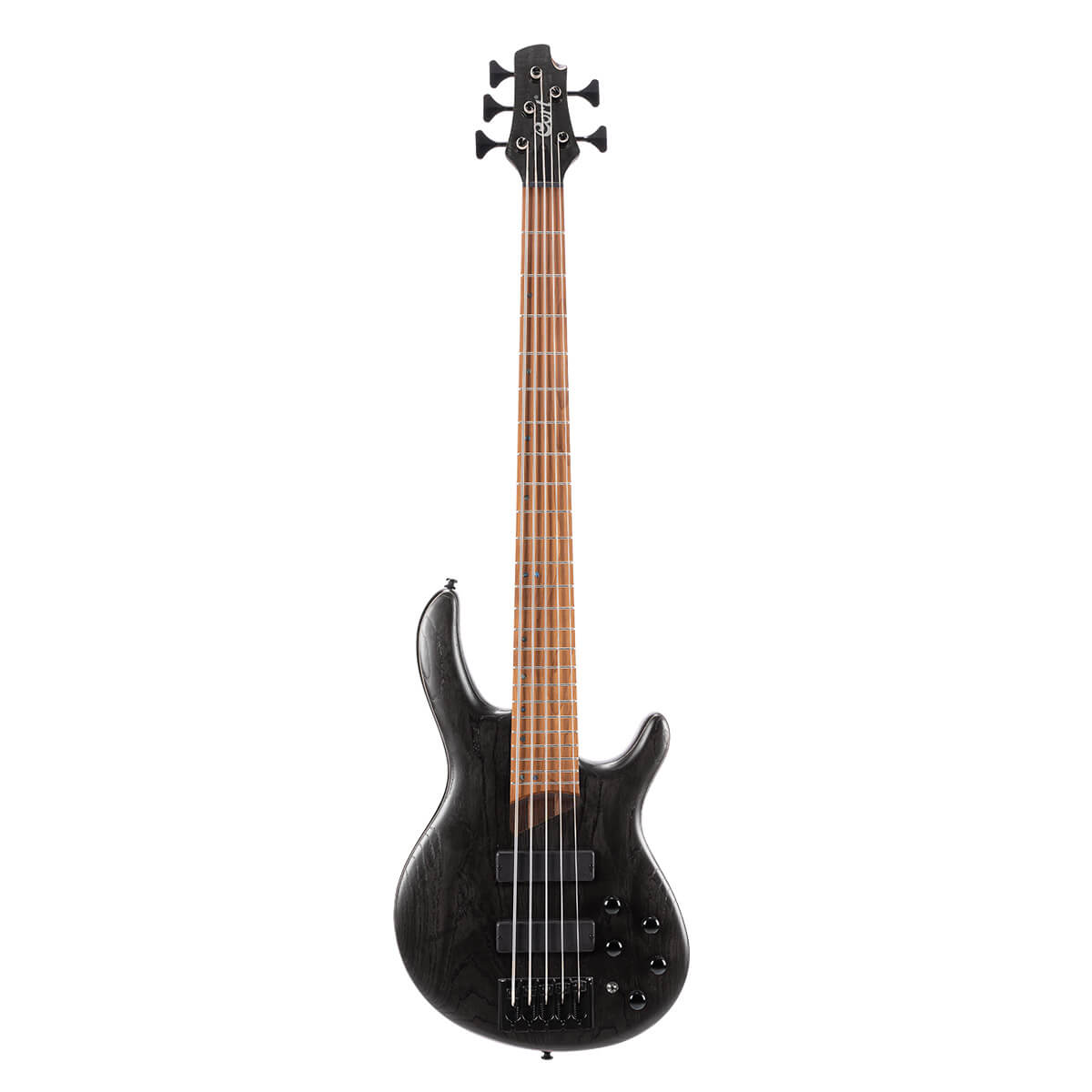 Cort B5 Element 5-String Bass - Open Pore Trans Black