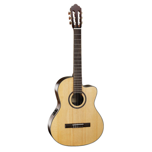 Cort AC160CF Classical Electro-Acoustic - Natural Gloss with Bag