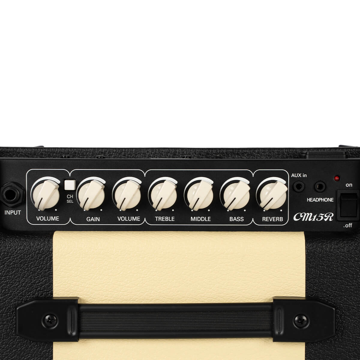 Cort CM15R Guitar Amp with Reverb - Black