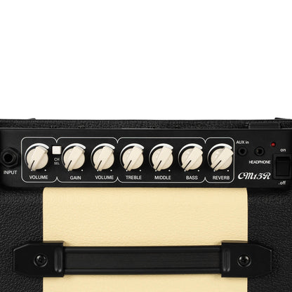 Cort CM15R Guitar Amp with Reverb - Black