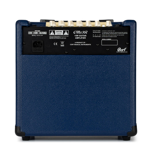 Cort CM15R Guitar Amp with Reverb - Dark Blue