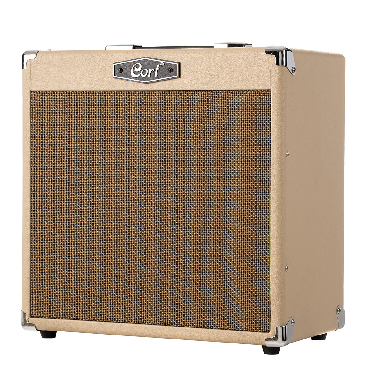 Cort CM30R Guitar Amp with Reverb - White Sand